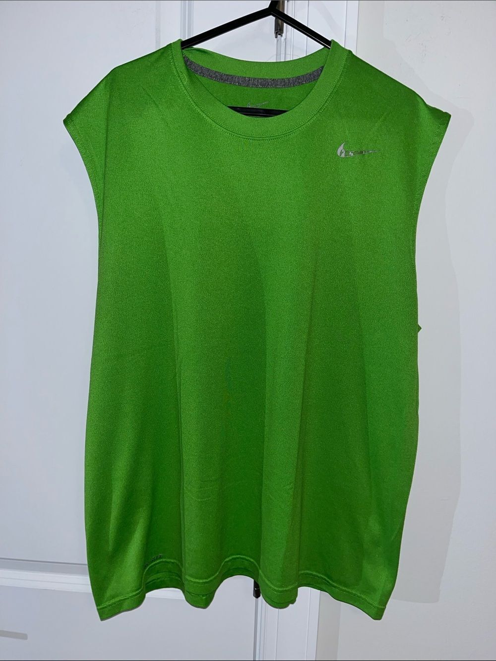 Nike Dri Fit Seattle Seahawks Colors green Practice Sleeveless Tank T Shirt L